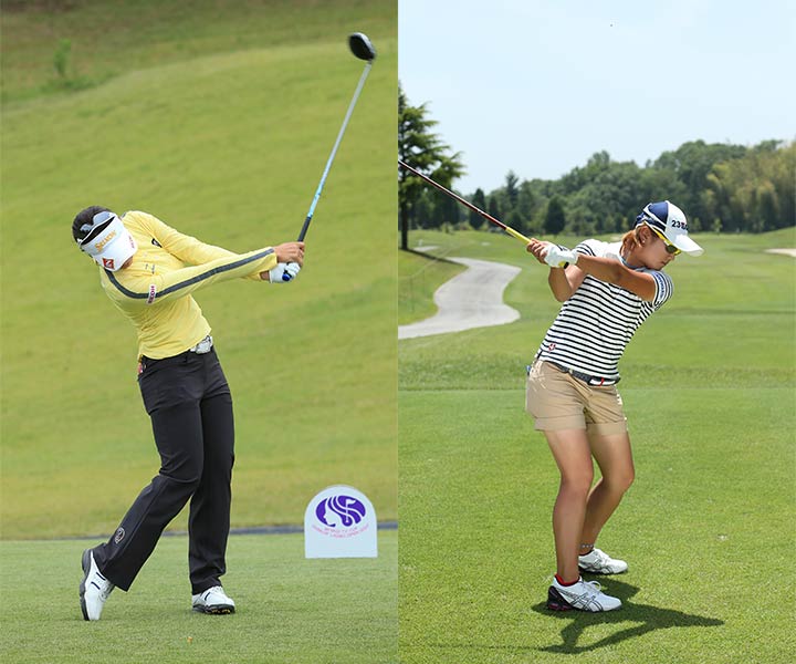 腕を効率よく使って飛ばしたい人は 森田理香子 成田美寿々 女子プロの最新飛ばしテク ワッグルonline